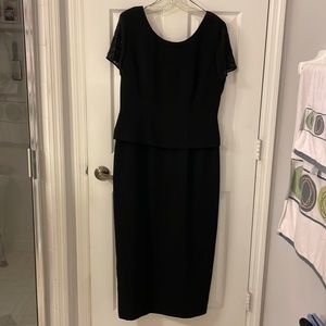 COPY - Donna Morgan black dress size 14